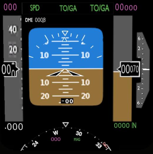 Primary flight display FlightGear wiki