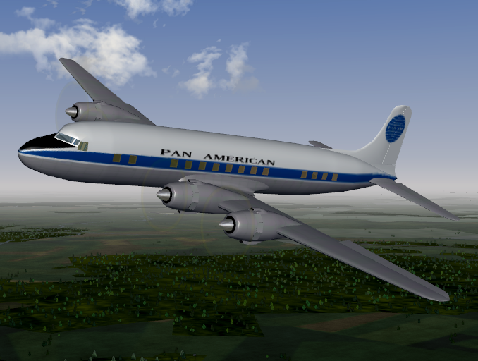 File:Douglas DC-6 Pan American.png