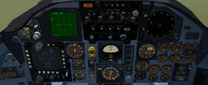 F-15 Cockpit Centre Panel