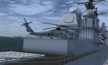 SH-60 Landing