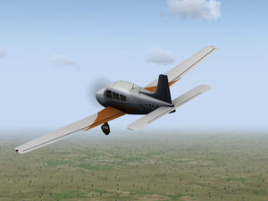 Piper Archer CX in flight with provisional texture.jpg