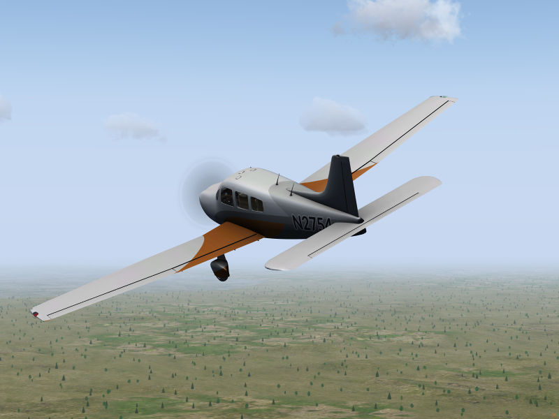 File:Piper Archer CX in flight with provisional texture.jpg