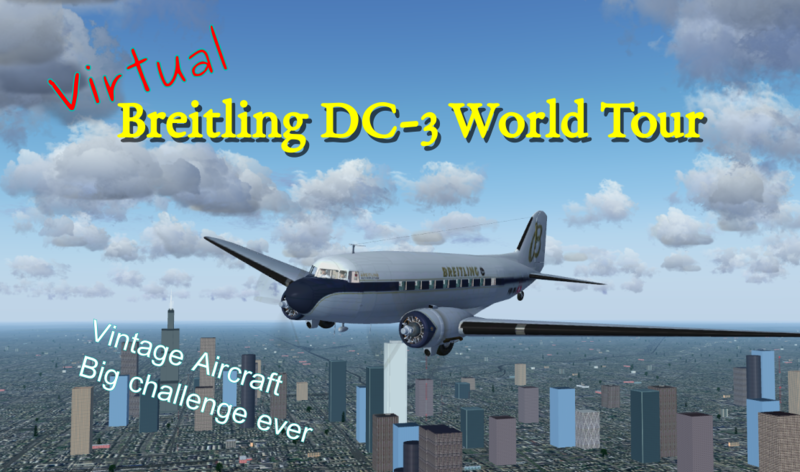 Virtual Breitling DC-3 Would Tour