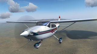 Cessna 182S über Kalifornien