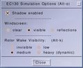 EC130 Simulation Options