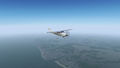 Cessna 182S over Atlantic City, New Jersey