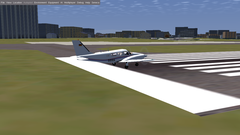 File:A Piper Seneca II Taking off at KSJC runway 29.png