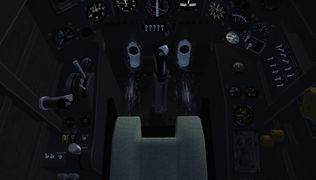 Supermarine Swift Cockpit lower section