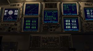 Space Shuttle cockpit (November 2020)