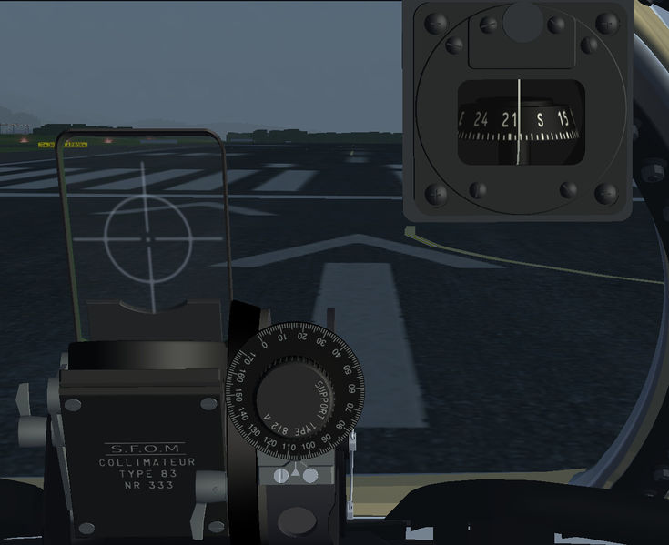 File:FIAT G91 Compass gauge test.jpg