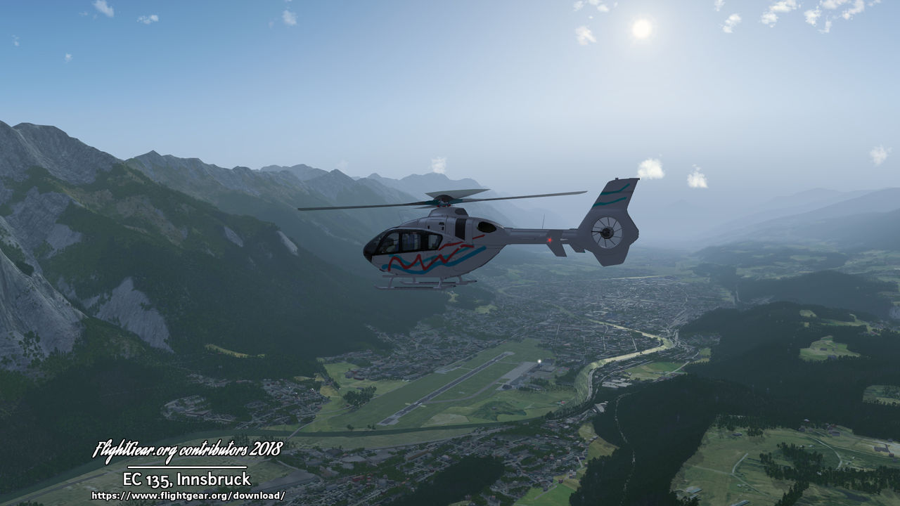 Eurocopter EC135 over Innsbruck (2018)
