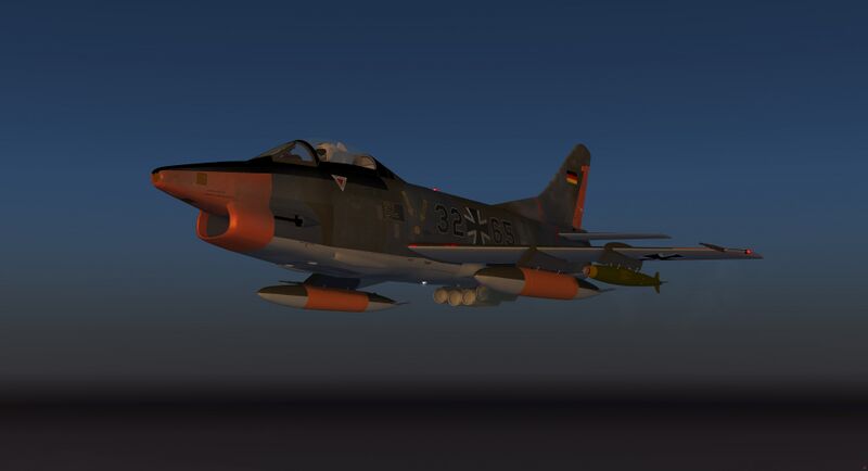 File:FIAT G91R1B - Fake HDR sunset test with JATO rockets.jpg