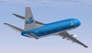 Boeing 737-300 in KLM livery