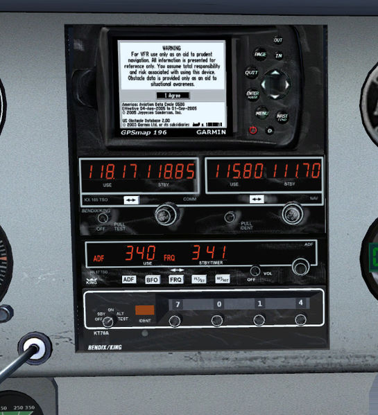 File:DR400 Dauphin Radio stack.jpg