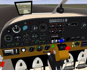 Le cockpit 3D