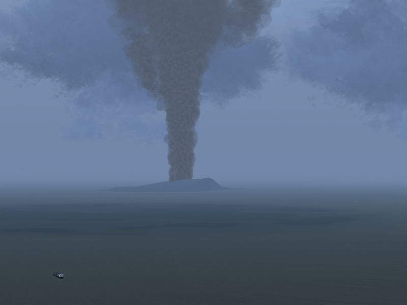 File:Eruption at main crater on the island of Surtsey in Iceland (Flightgear 2020.x).jpg