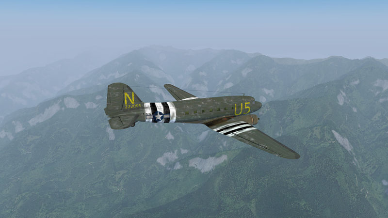 File:C-47 in flight.jpg