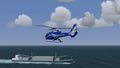 Blue Hawaiian Helicopter near Kalaupapa