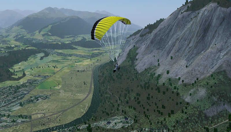 File:Paragliding in the mountains.jpg