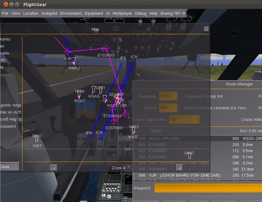 flightgear ils boing 787