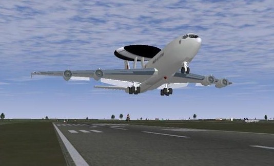 File:E-3B NATO landing.jpg