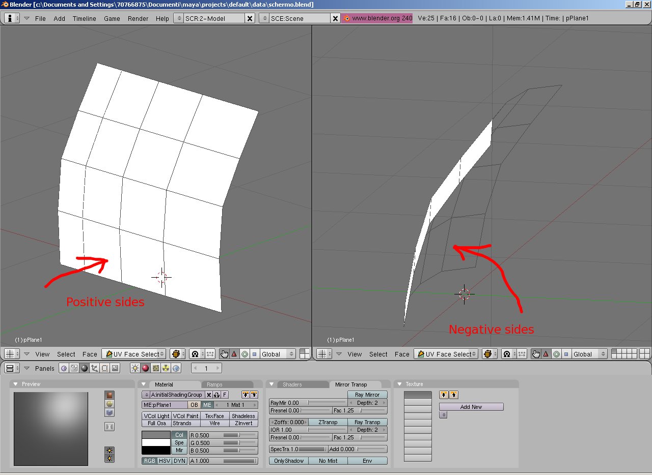 changing mapping image in ac3d