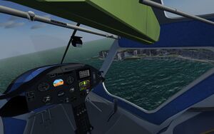 The cockpit of the updates Pipistrel Velis Electro