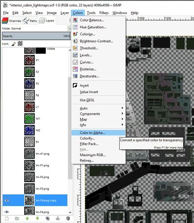 Convert greyscale to alpha (color to alpha)