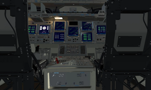 Space Shuttle cockpit (November 2024)