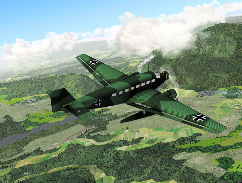 Junkers　Ju　52/3m 　Ｍ1：160 Junkers Ju 52-3M | Military Aviation Museum