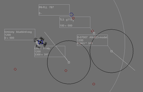 Aircraft separation rings