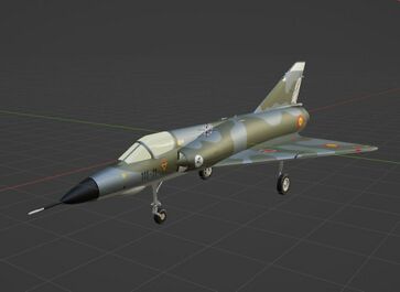 Project new Mirage IIIE, by Manuel Ace