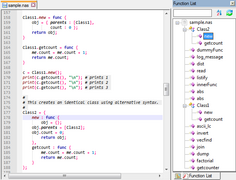 Nasal support in Notepad++