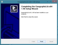 GeographicLib - End of installation wizard.png