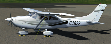 C182 default livery, now supporting custom registrations