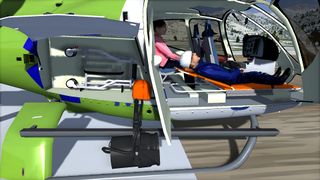 EMS equipment with patient