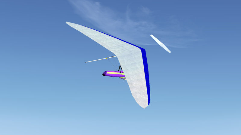 File:Hang glider with horizontal stabilizer in canard configuration.jpeg