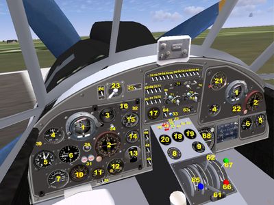 3D cockpit