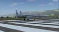 F-15 ready for take-off from rwy 05