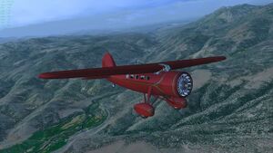 Lockheed Vega 5B Near Bridgeport Reservoir, Sierra Nevada(s), at 10k Feet Alt. by @VonS.jpg