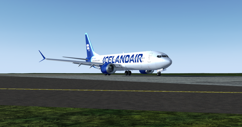 File:Boeing 737 MAX 9 Icelandair takeoff roll.png
