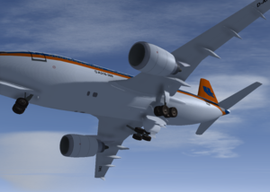 A310-300 retracting gears
