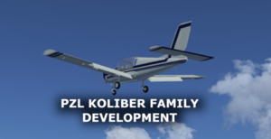 PZL Koliber 160A in flight