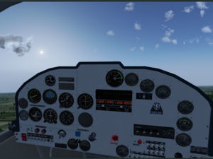 PZL Koliber 160A cockpit