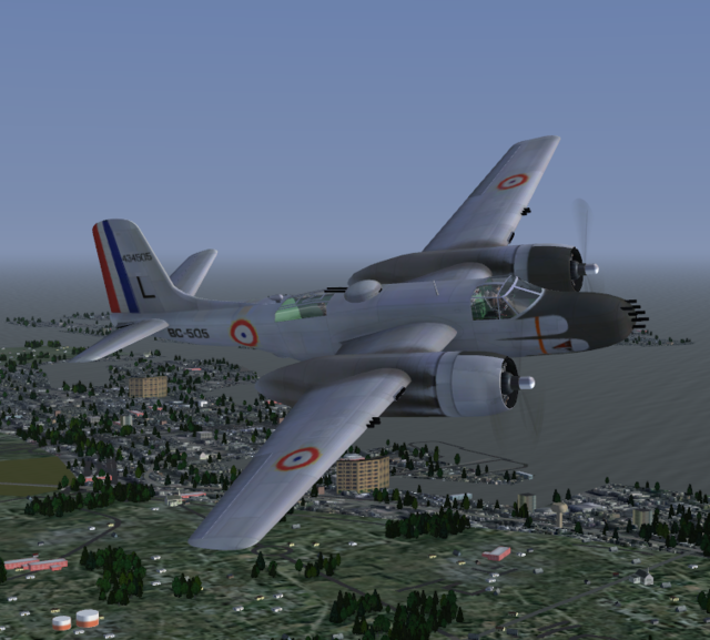 N26BP Douglas A-26C Invader Private BaszB