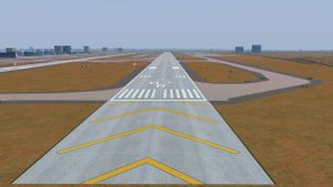 Concrete runway