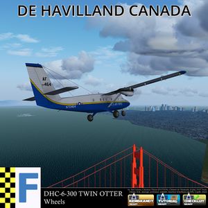 The DHC-6 Twin Otter in flight