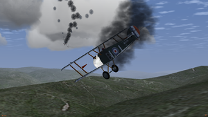 JSBSim Sopwith Camels in Bombable add-on