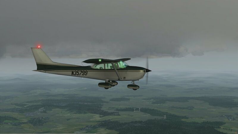 File:SOTM 2020-10 Low ceiling VFR - As long as you can see the ground (Cessna C172p) by Hyphow in FlightGear.jpg