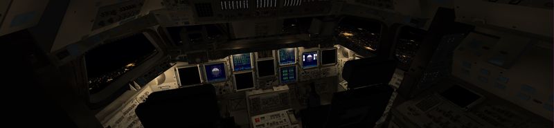 File:Shuttle Interior Night on orbit.jpg